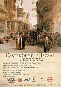 Easter Sunday Bazaar at Tugu Kunstkring Paleis